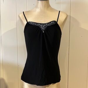 Elegant Black Camisole Top